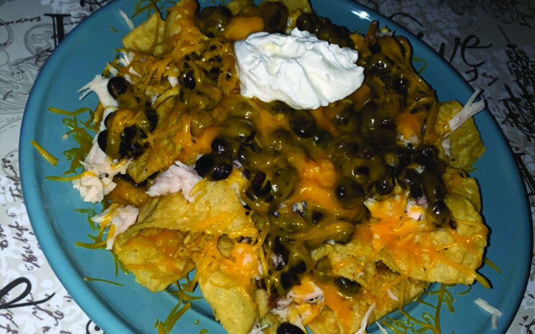 Easy Black Bean And Chicken Nachos